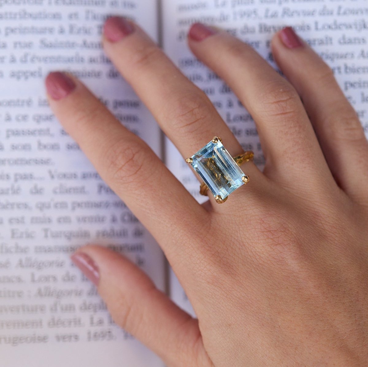 Bague Chaumet Aigue Marine