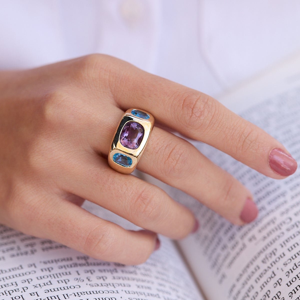 Bague Chaumet Amethyste