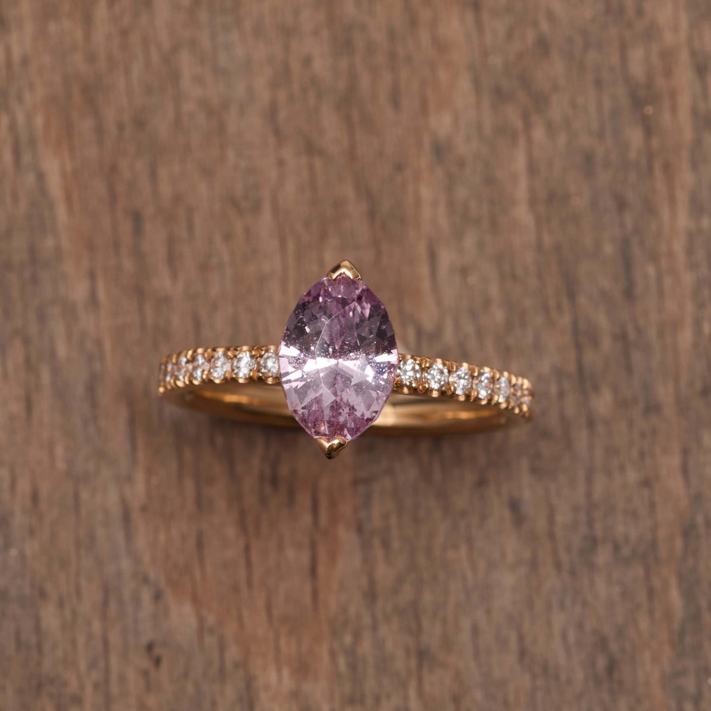 Bague Trinco - Saphir Pêche 2.05 carats