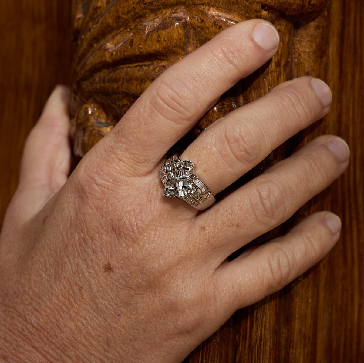 bague diamant art deco