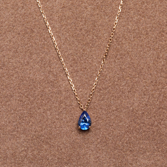 Collier - Saphir Vivid Blue 0.98 carats