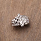 Bague "Noeud" Diamants baguette