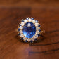 Bague Colombo - Saphir Vivid blue 3.56 carats