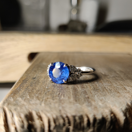 Bague Horana - Saphir Cornflower 3.64 carats