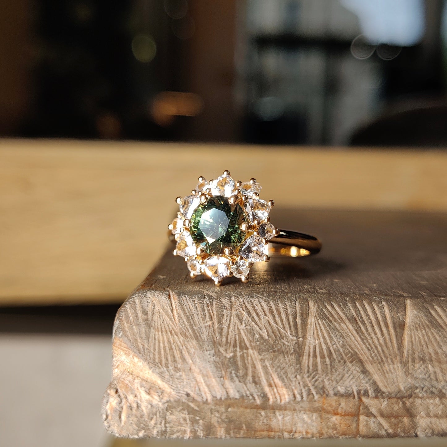 Bague Padma - Saphir Teal 1.70 carats