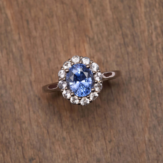 Bague Matara - Saphir Cornflower 2.13 carats