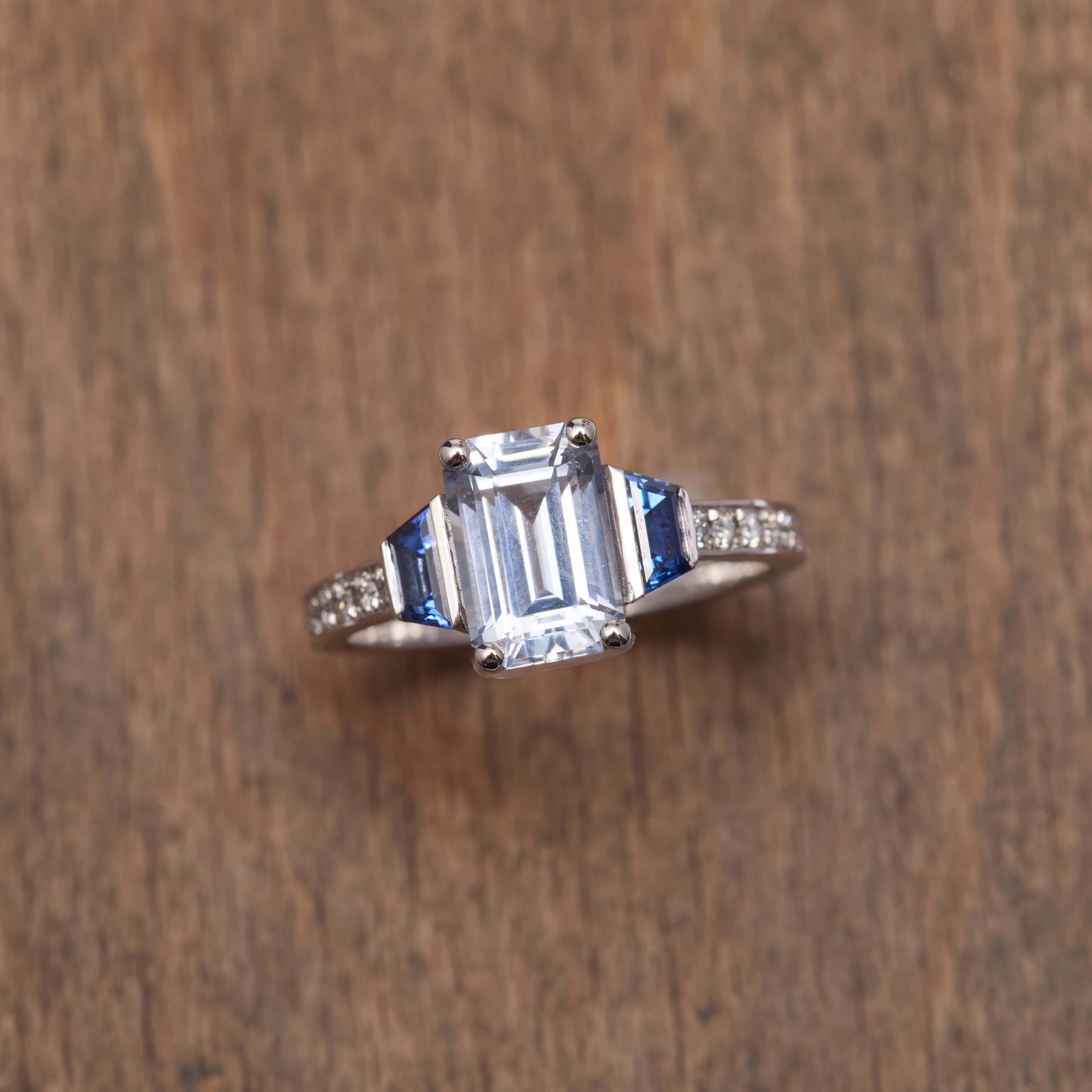 Bague Elahera - Saphir Blanc 2.40 carats